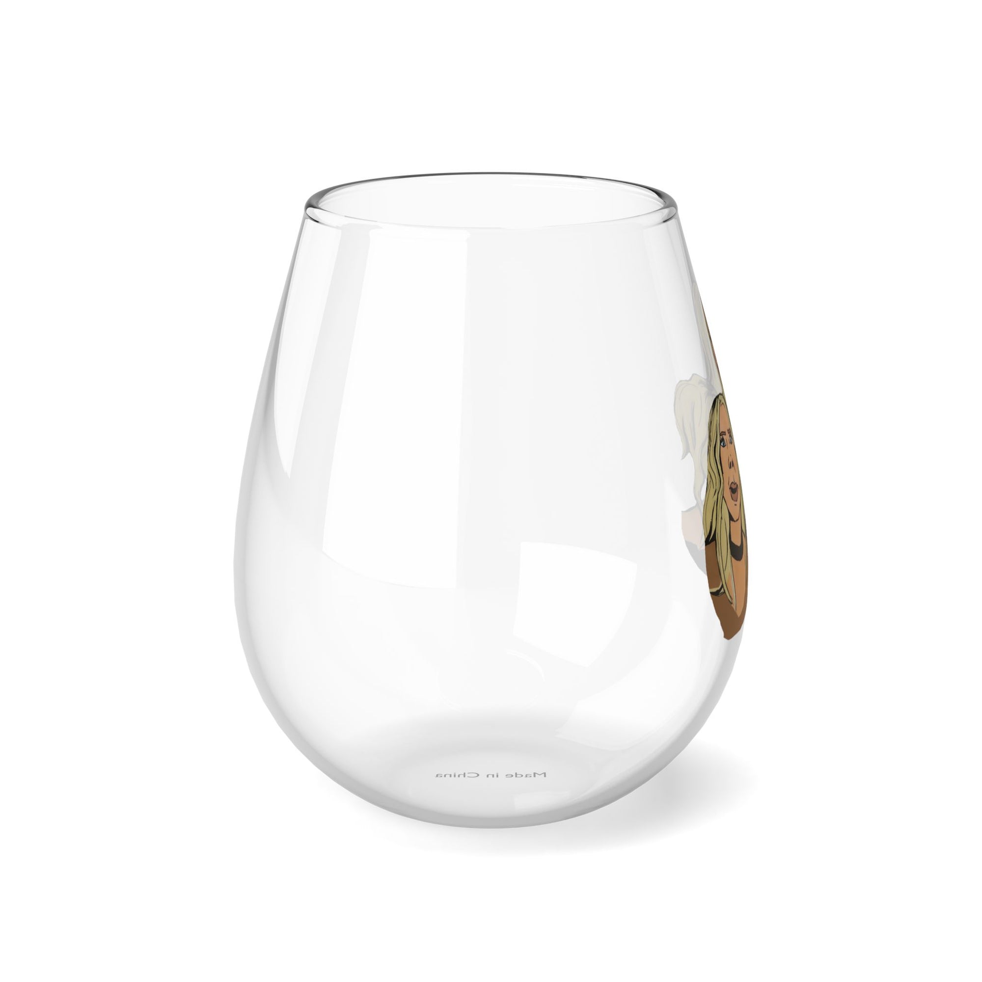 RHOC Tres Amigas, Stemless Wine Glass, 11.75oz