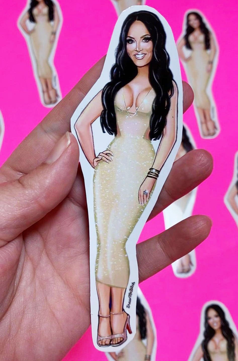 Lisa Barlow Reunion Dress Magnet